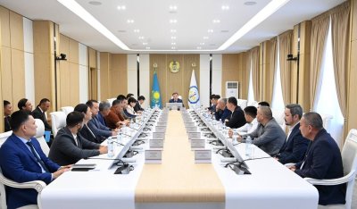 ҚҰРЫЛЫС КОМПАНИЯЛАРЫНЫҢ БАСШЫЛАРЫМЕН КЕЗДЕСТІ 
